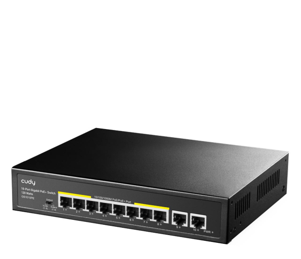 CUDY GS1010PE 8xGE PoE+ 120W 2xGb Uplink - 1190357 - zdjęcie 2